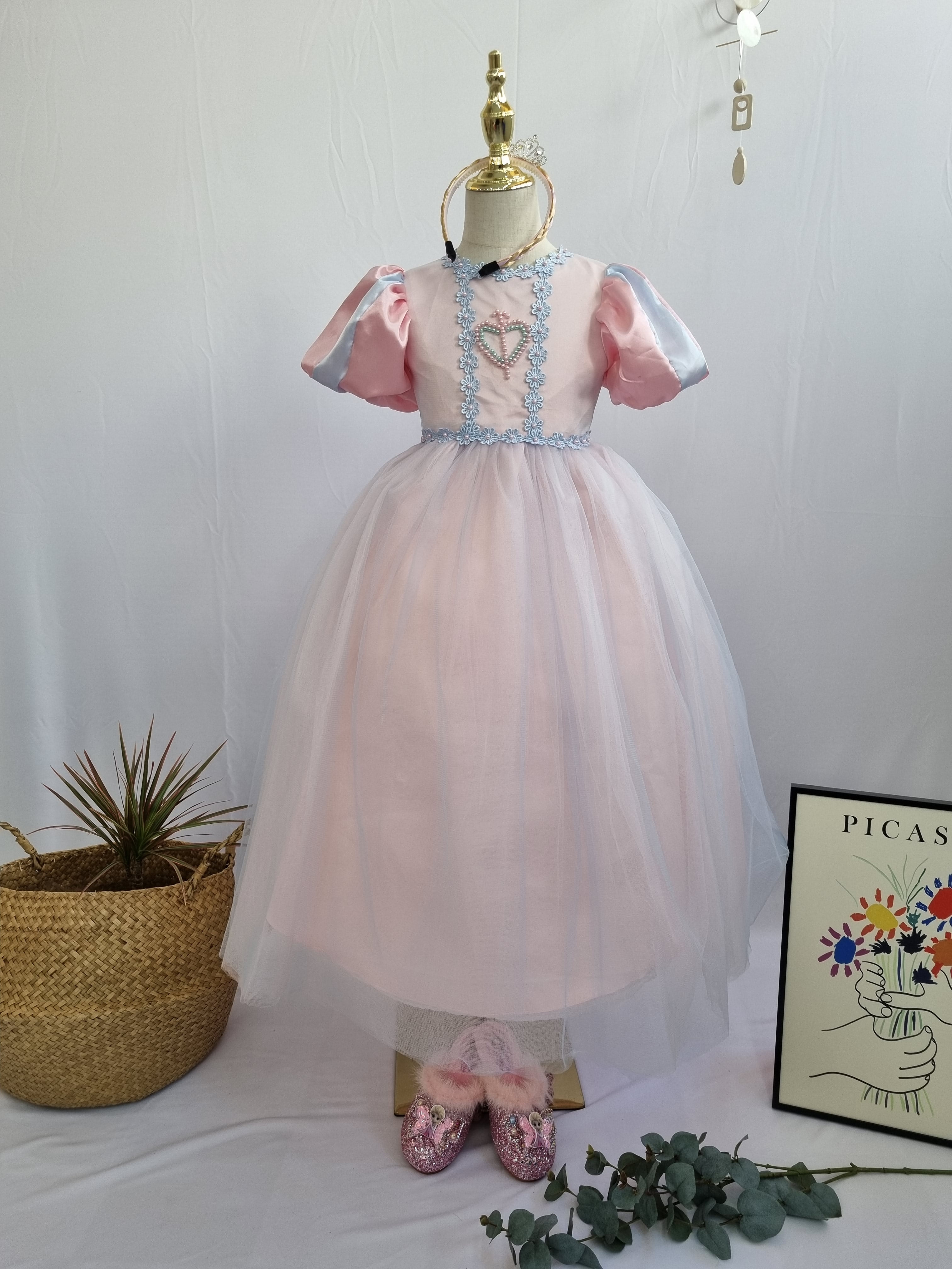 #디즈니-핑크하트소피아 드레스